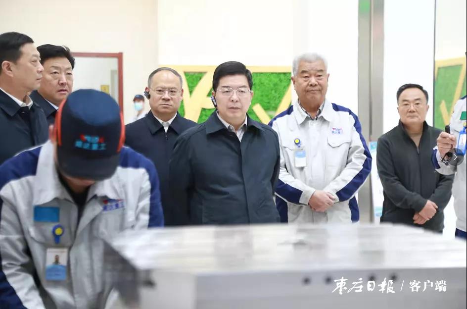 棗莊“工業(yè)強市產(chǎn)業(yè)興市”項目建設現(xiàn)場會走進威達